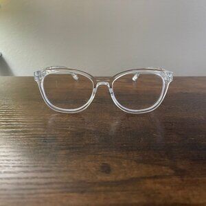 Women's Peepers Blue Light Glasses Clear Transparent Round Frames Only
